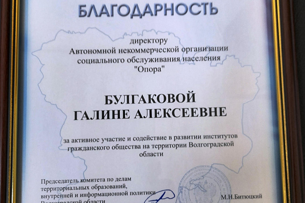 В Волгограде подвели итоги деятельности некоммерческих организаций в 2022 г.